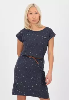 Платье из джерси alife & kickin, цвет marine melange
