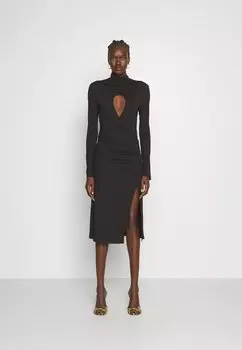 Платье из джерси Alpha Fluid Dress Pinko, цвет nero limousine