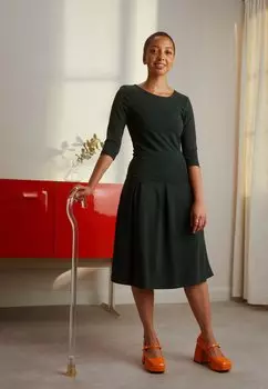 Платье из джерси Anna Field, темно-зеленый