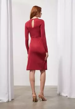 Платье из джерси Anna Field, темно-красный