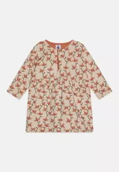 Платье из джерси BABY LEXA Petit Bateau, цвет avalanche/multicolor