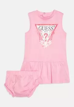 Платье из джерси BABY SLEEVELESS DRESS Guess, розовый
