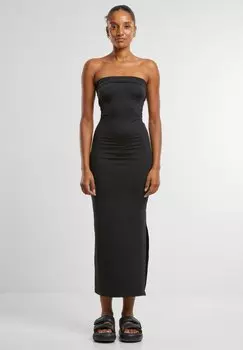 Платье из джерси BANDEAU - Shift dress Urban Classics, черный