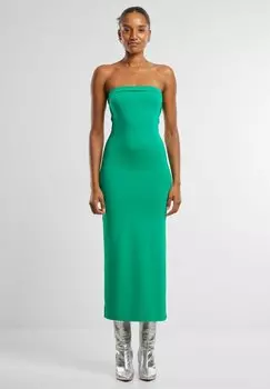 Платье из джерси BANDEAU - Shift dress Urban Classics, зеленый