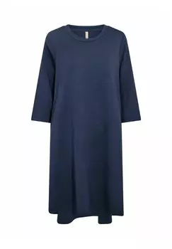 Платье из джерси BANU Soyaconcept, синий