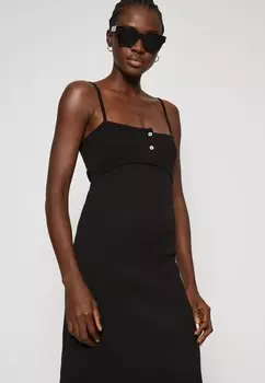 Платье из джерси BELLA STRAP DRESS BLANCHE, черный