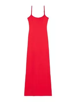 Платье из джерси Bershka Dress, цвет bright red