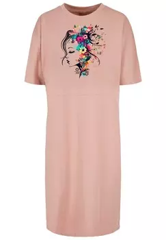 Платье из джерси BLUMEN F4NT4STIC, светло-розовый