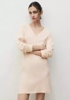 Платье из джерси CAMIJEB Mango, лосось