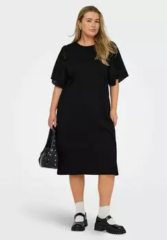 Платье из джерси CARHAPPY LANGES ONLY Carmakoma, черный