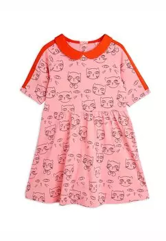 Платье из джерси CATHLETHES DRESS Mini Rodini, цвет pink
