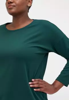 Платье из джерси CESENA Persona by Marina Rinaldi, темно-зеленый