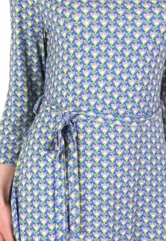 Платье из джерси CHARLETTE RETRO TULIP Lykka du Nord, синий