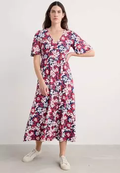 Платье из джерси CHATEAUX HALF SLEEVE Seasalt Cornwall, красный