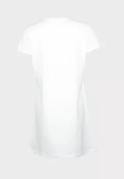 Платье из джерси CORE EA7 Emporio Armani, белый