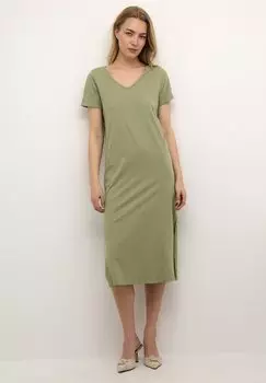 Платье из джерси Cream, зеленый