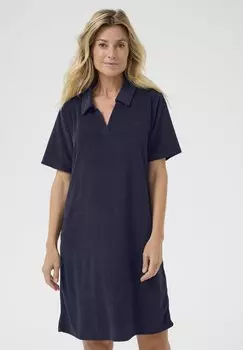 Платье из джерси CRFRIA Cream, темно-синий