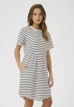 Платье из джерси CUMARLIE BIANA Culture, белый