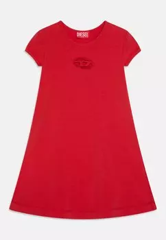 Платье из джерси Dangielam Diesel, цвет new red