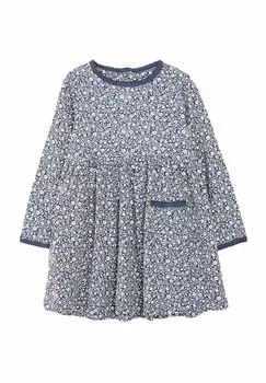 Платье из джерси DITSY FLORAL CLASSIC-REGULAR FIT JoJo Maman Bb, синий