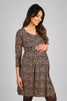 Платье из джерси для беременных и кормящих мам Jojo Maman Bb, черный