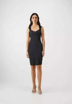 Платье из джерси Doris Dress MARCIANO BY GUESS, угольно-черное