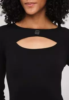 Платье из джерси DRESS Armani Exchange, черный