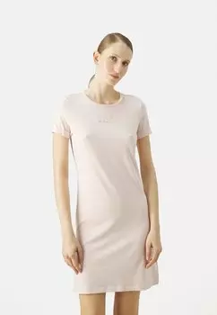 Платье из джерси DRESS EA7 Emporio Armani, светло-розовый