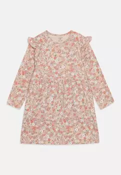 Платье из джерси DRESS FLOWER FLOUNCES Lindex, цвет light pink