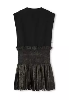 Платье из джерси DRESS KARL LAGERFELD KIDS, желтый