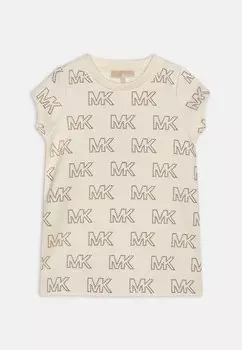 Платье из джерси Dress Michael Kors Kids, цвет cream