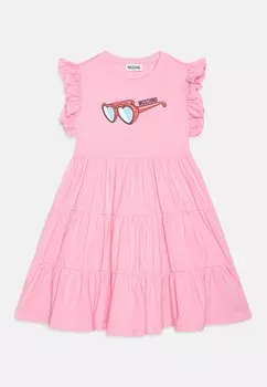 Платье из джерси DRESS MOSCHINO, цвет sweet pink