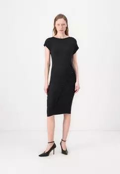 Платье из джерси DRESS Patrizia Pepe, черный