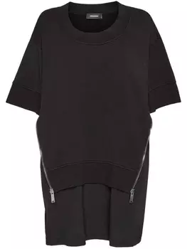 Платье из джерси DSQUARED2, черный