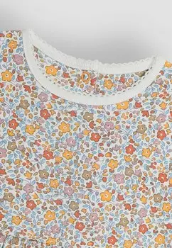 Платье из джерси DUCK APPLIQU AUTUMN DITSY FLORAL REGULAR FIT JoJo Maman Bb, желтый