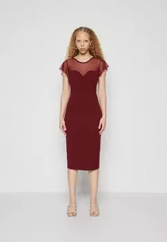 Платье из джерси DYLAN MIDI DRESS WAL G., цвет wine