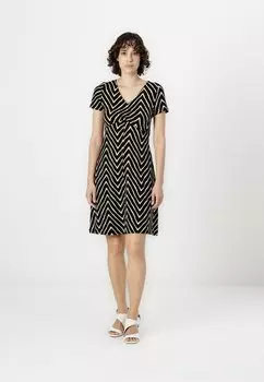 Платье из джерси EASY DRESS TOM TAILOR, мультиколор