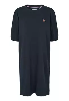 Платье из джерси Eda U.S. Polo Assn., тёмный сапфир