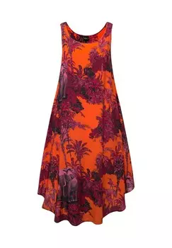 Платье из джерси ELEPHANT SLEEVELESS Ulla Popken, оранжевый