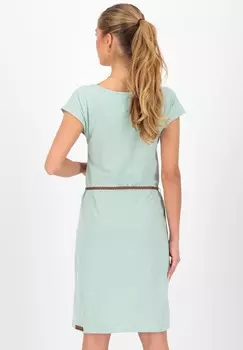 Платье из джерси ELLIAK alife & kickin, цвет Mottled Green