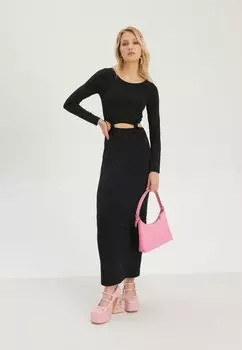 Платье из джерси Even&Odd, цвет black