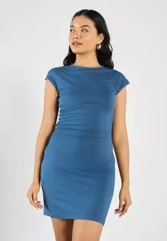 Платье из джерси Even&Odd, темно-синий