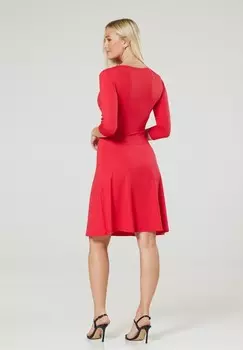 Платье из джерси FLARED MATERNITY 3/4 SLEEVES Chelsea Clark, красный