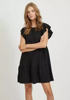 Платье из джерси FLGELRMEL VILA, черный