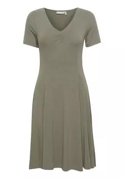 Платье из джерси FRAMDOT 5 DRESS Fransa, хаки