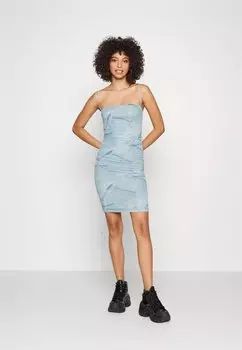 Платье из джерси Good American, синий