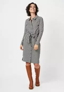 Платье из джерси GRAPHIC PRINT 4funkyflavours, цвет dark blue