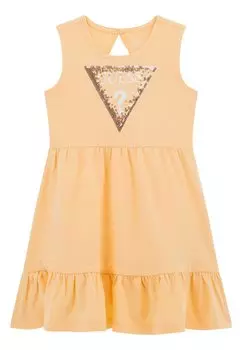 Платье из джерси Guess, оранжевый