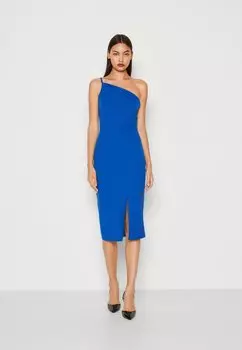 Платье из джерси Harley Fold Midi WAL G., цвет elecric blue