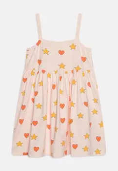 Платье из джерси HEARTS STARS DRESS TINYCOTTONS, цвет pastel pink